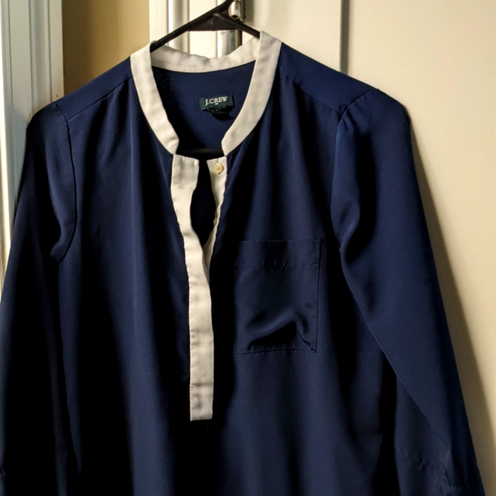 J crew colorblock dress